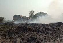 शहर में प्रदूषण के चलते प्रशासन ने नही उठाये सख्त कदम