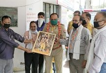 हाथरस : राष्ट्रीय ब्राह्मण महासंघ हाथरस द्वारा हाथरस गेट इंस्पेक्टर मनोज शर्मा व उनकी टीम का किया स्वागत