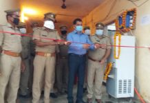 चंदपा कोतवाली प्रभारी व एस एस आई जगबीर सिह के सौजन्य से लगवाया आरो व वाटर कूलर