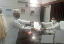 हाथरस : आप पार्टी के कार्यकर्तों ने कानपुर में हुई घटना को लेकर जिला अधिकारी को सौपा ज्ञापन
