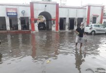 हाथरस : सुबह के समय हुई बारिश से हाथरस जनपद के कई इलाकों में भरा पानी