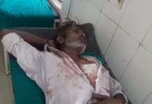 हाथरस जंक्शन क्षेत्र के गांव बाहनपुर में मामूली विवाद में दो पक्षों के बीच हुआ झगड़ा