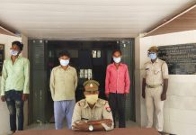 हाथरस -पुलिस ने 3 जुआरियों को दबोचा