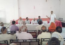 सासनी : बिना धनवल के होगा ईमानदार लोगों का चुनाव-रूपेश उपाध्याय