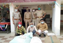 सासनी पुलिस को मिली बडी कामयाबी, तीन लोगों को किया गिरफ्तार