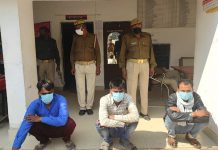 सासनी : तीन सट्टेबाज गिरफ्तार भेजे जेल