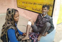 सासनी क्षेत्र के गाँव नगला लुड्डी में चोरों ने मारी गोली एक व्यक्ति घायल