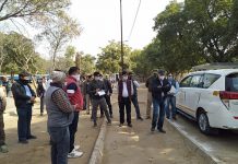 सासनी : एफसीआई गोदाम और गौशाला का निरीक्षण