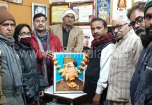 हाथरस में कांग्रेसियों ने जिला कार्यालय पर मनाई सुभाष चंद्र बोस जयंती