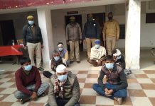 सासनी पुलिस ने शांतिभंग में किए आधा दर्जन से अधिक पाबंद