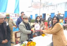 सासनी : नई रोशनी कार्रक्रम के दौरान हुए प्रशिक्षण का किया समापन