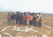 सासनी : नोहटी अस्थायी गोशाला में धूमधाम से मना गड़तन्त्र दिवस
