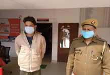 सासनी : वारंटी अभियुक्त गिरफ्तार,भेजा जेल