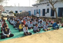 सासनी : विद्यापीठ इंटर कॉलेज में मनाया सुहेलदेव जयंती व बसन्त पंचमी पर्व