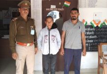 सासनी : पुलिस ने लापता मासूम बच्चे को किया दस घंटे में सकुशल बरामद