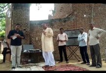 सादाबाद : कांग्रेसियो द्धारा किया गया स्वागत