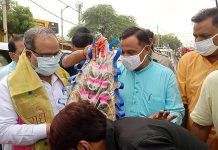 सादाबाद : मंडल अध्यक्ष किया प्रभारी मंत्री ने की कोर कमेटी की बैठक