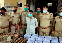 सादाबाद : अवैध शस्त्र फैक्ट्री का पुलिस ने किया भंडाफोड़