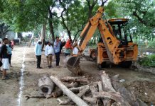 सादाबाद : ग्राम पंचायत कुरसांडाॅ का स्थलीय निरीक्षण किया गया