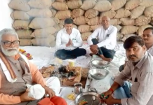 सादाबाद क्षेत्र में जलेसर रोड स्थित जय माँ लक्ष्मी शीतगृह में आलू भंडारण का शुभारम्भ कराया