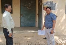 सादाबाद : उप जिलाधिकारी संजय कुमार नायब तहसीलदार अजय कुमार संतोषी ने पशु चिकित्सालय पर निरीक्षण किया