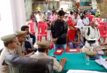 सादाबाद : शासन की मंशा के अनुरूप सादाबाद कोतवाली में समाधान दिवस लगाया गया