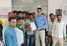 सिकंदराराऊ : भारतीय किसान यूनियन ने एसडीम को सौंपा ज्ञापन