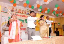 नगर पालिका परिषद हाथरस में आजादी की 77 वीं वर्षगांठ पूरी धूमधाम से मनाई गई