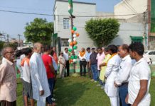 वसुंधरा एनक्लेव में वसुंधरा वेलफेयर सोसाइटी के द्वारा मनाई गई आजादी की 77 वी वर्षगांठ