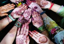 सिकंदराराऊ : टैगोर इंटरनेशनल स्कूल में मनाया गया तीज का पर्व