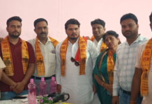 पुरदिलनगर में मनाया गया विश्व हिंदू परिषद का स्थापना दिवस
