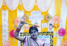 सिकंदराराऊ : टैगोर इंटरनेशनल स्कूल में नवरात्रि एवं दशहरा पर्व उमंग एवं उल्लास के साथ मनाए