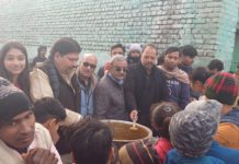 प्राण प्रतिष्ठा के उपलक्ष्य में हुआ सुन्दर काण्ड पाठ एवं भन्डारे का आयोजन