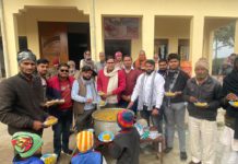 मधाम के साथ मनाया गया राज आयुर्वेदिक परिसर में मकर संक्रांति का पर्व