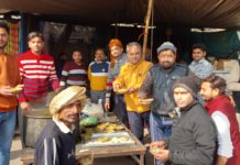 धर्म संघ पीठ परिषद आदित्य वाहिनी के तत्वावधान में मनाया मकर संक्रांति का पर्व