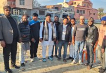 नगर पालिका अध्यक्ष करेंगे क्रिकेट टूर्नामेंट का उद्घाटन