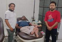 जय किशोर कुशवाह ने आकस्मिक आवश्यकता पड़ने पर किया रक्तदान I
