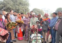 हाथरस : स्व. रामवीर उपाध्याय की 69वीं जयंती जनसेवा दिवस के रूप में मनाई गई