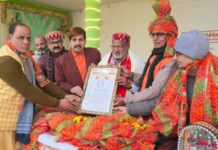 सादाबाद के ऊँचागाँव में भाजपा जिलाध्यक्ष का हुआ स्वागत समारोह।