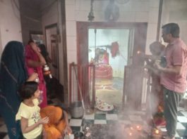 चैत्र नवरात्रि के प्रथम दिन पुर्दिल नगर में श्रद्धा और भक्ति का अद्भुत संगम देखने को मिला।