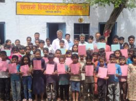 सासनी के विद्यापीठ इंटर कॉलेज में वार्षिक परीक्षा परिणाम वितरण, प्रधानाचार्य ने छात्रों को दी सफलता की सीख