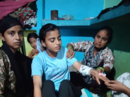 बिसावर : बंदरों का हमला: छत पर सफाई कर रही 15 वर्षीय किशोरी घायल, हाथ में लगे 7 टांके
