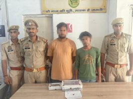हाथरस गेट पुलिस ने चोरी गैंग का किया भंडाफोड़, दो आरोपी गिरफ्तार; 950 ग्राम चांदी के जेवर बरामद
