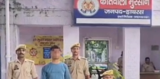 हाथरस : नकली करेंसी से ठगी और फायरिंग मामले में मुख्य आरोपी गिरफ्तार, ‘भारतीय मनोरंजन बैंक’ के 576 नकली नोट बरामद