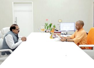 सिकंदराराऊ के विकास को लेकर CM योगी से मिले विधायक वीरेंद्र सिंह राणा, बस स्टैंड और अगसौली चौकी को थाना बनाने की मांग
