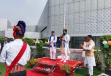 भाजपा नेता अनुज चौधरी ने रमदा 5-सितारा होटल में किया ध्वजारोहण, स्वतंत्रता दिवस पर दिया राष्ट्रप्रेम का संदेश