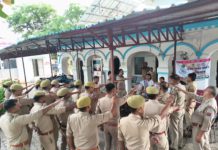 हसायन : 10 करोड़ नशा मुक्ति प्रतिज्ञा महाअभियान, भारत पेट्रोलियम, थाना व कॉलेजों में दिलाई गई शपथ