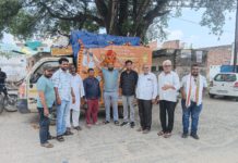 पुरदिलनगर : भाजपा की गुरु रविदास कलश वंदन यात्रा, समरसता संकल्प अभियान के तहत उमड़ा जनसैलाब
