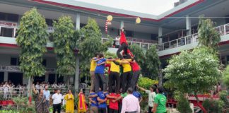 हाथरस: एमएलडीवी पब्लिक इंटर कॉलेज और आरकेएसके इंटरनेशनल स्कूल में धूमधाम से मनाई गई श्रीकृष्ण जन्माष्टमी