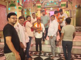 दाऊजी मेले में वार्ष्णेय नव युवक संघ शिविर एवं भगवान गोविंद जी शोभायात्रा के अध्यक्ष बने प्रतीक वार्ष्णेय उर्फ हनी